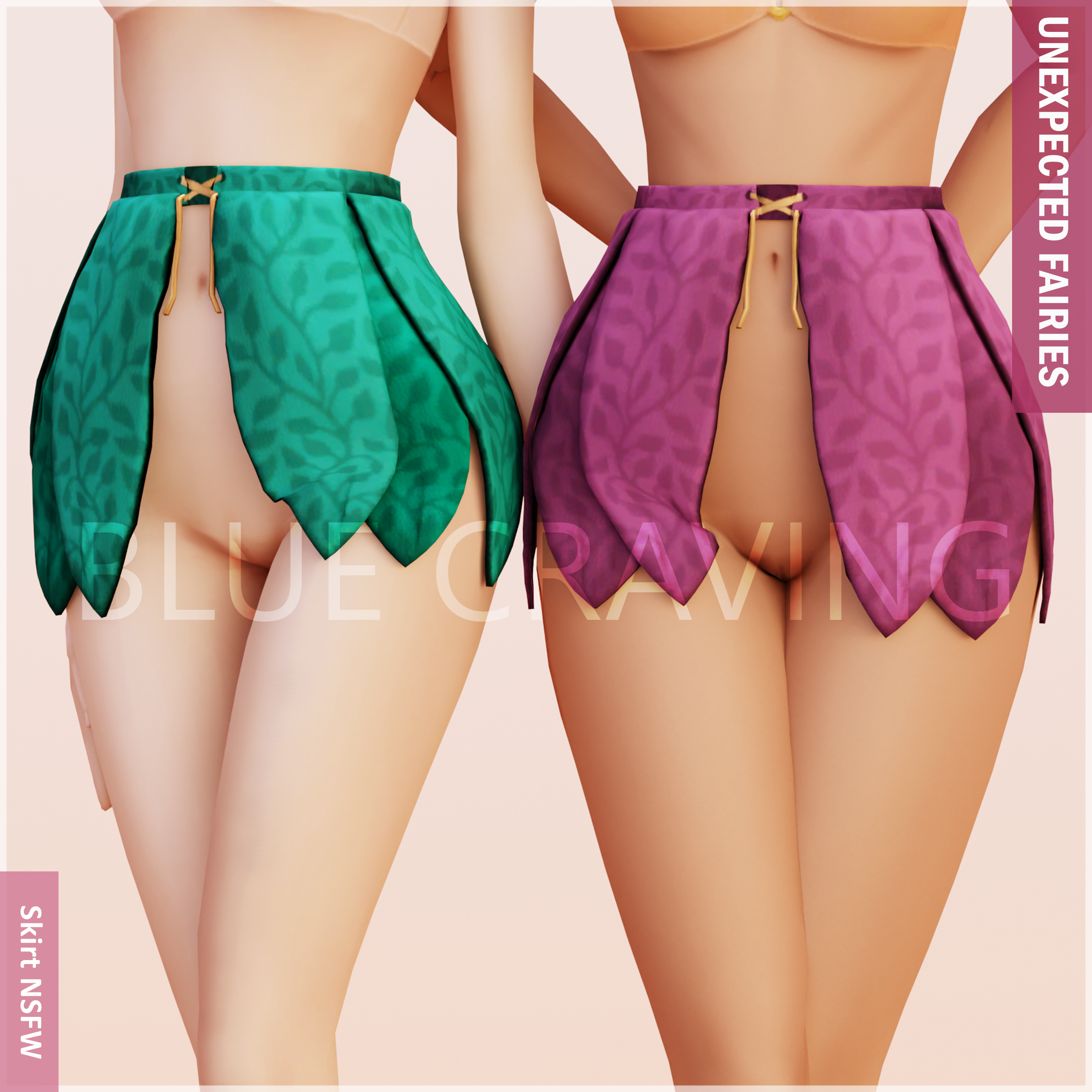 [Blue Craving] Unexpected Fairies - Skirt NSFW